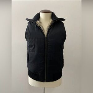 Theory Reversible Rabbit Fur Sweater Jacket Vest Coat~S,Small